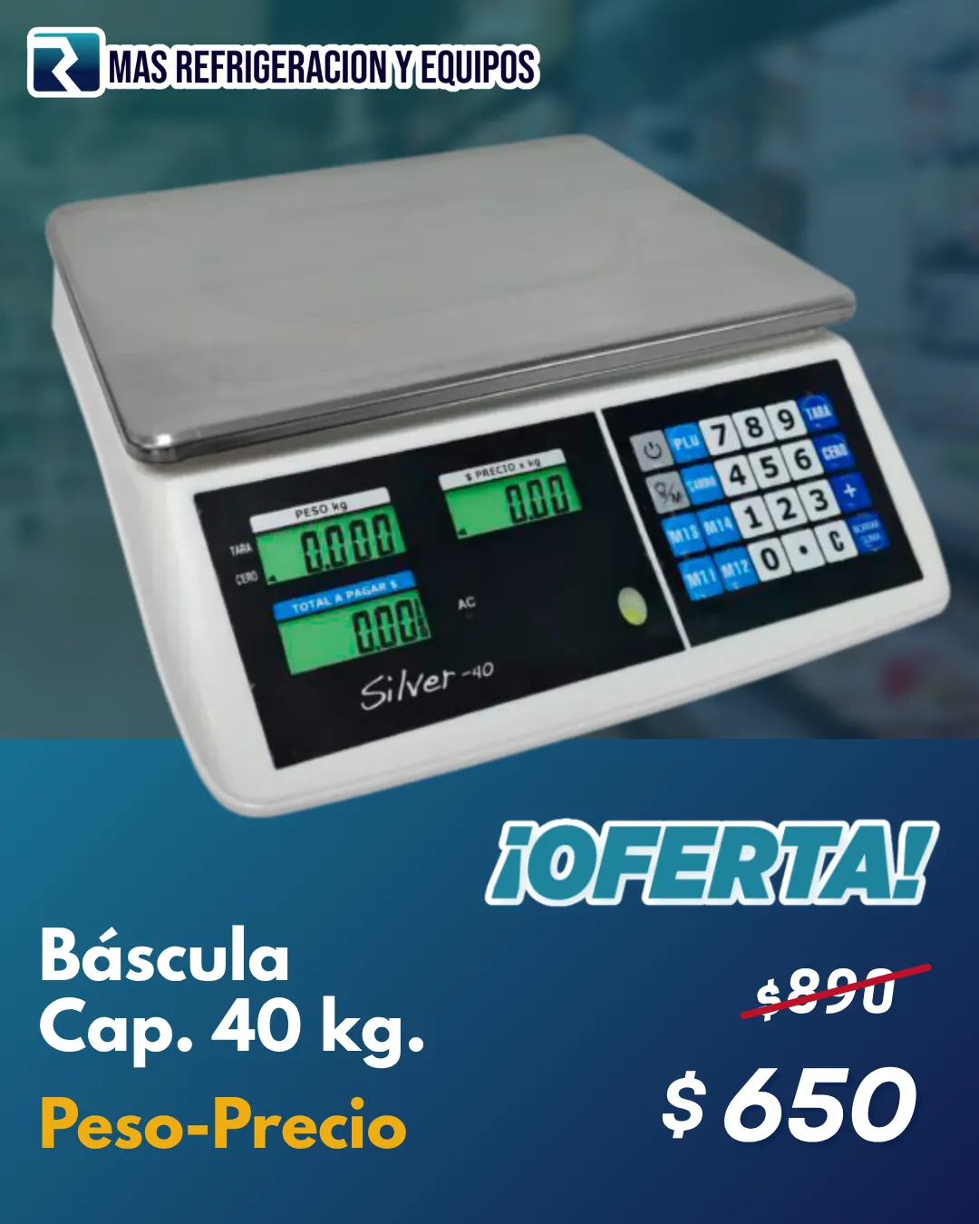 BÁSCULA PESO PRECIO