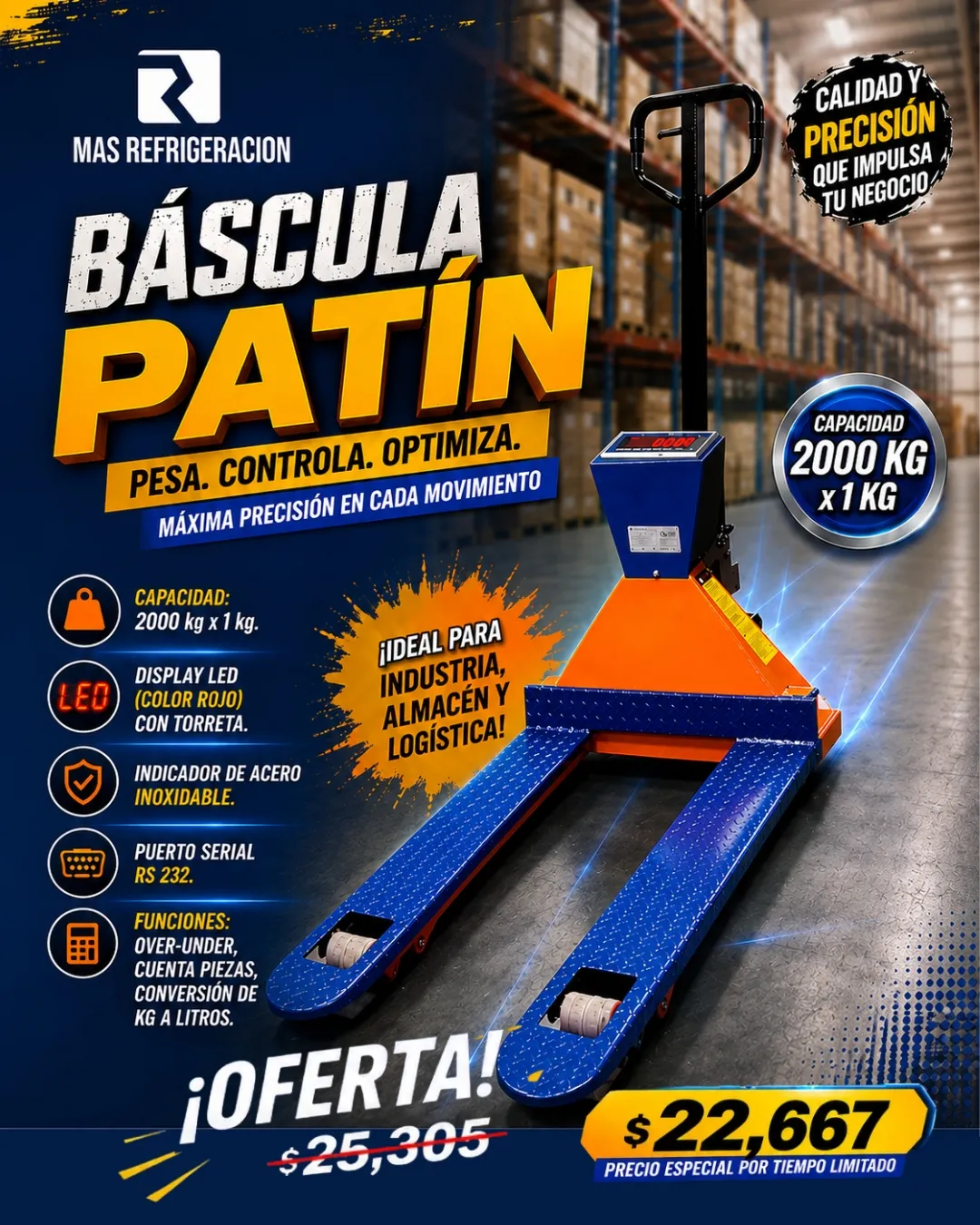 BÁSCULA PATÍN