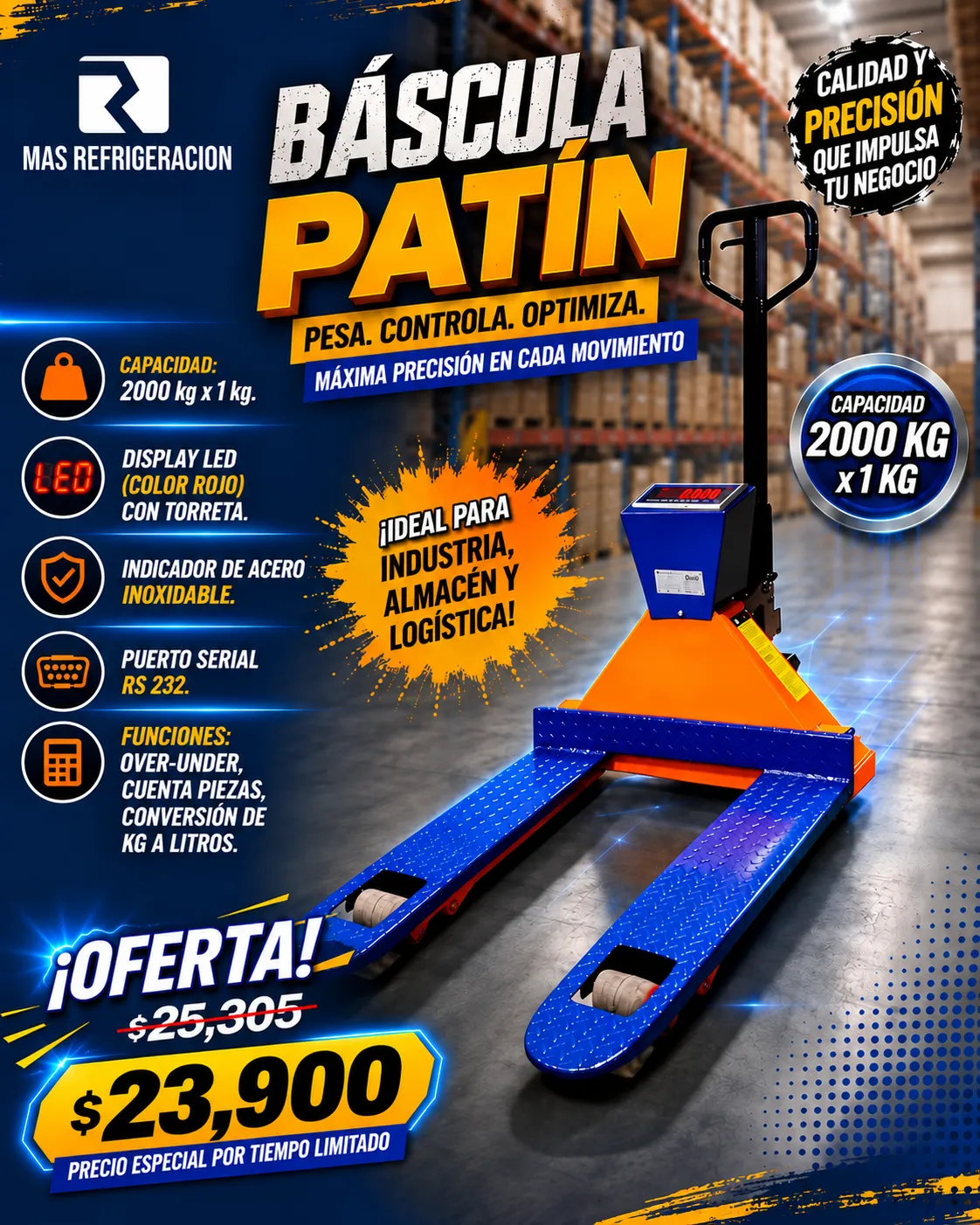 BÁSCULA PATÍN