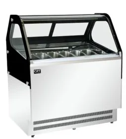 EXHIBIDOR DE GELATO 6 DIVISIONES