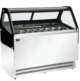 EXHIBIDOR DE GELATO 8 DIVISIONES