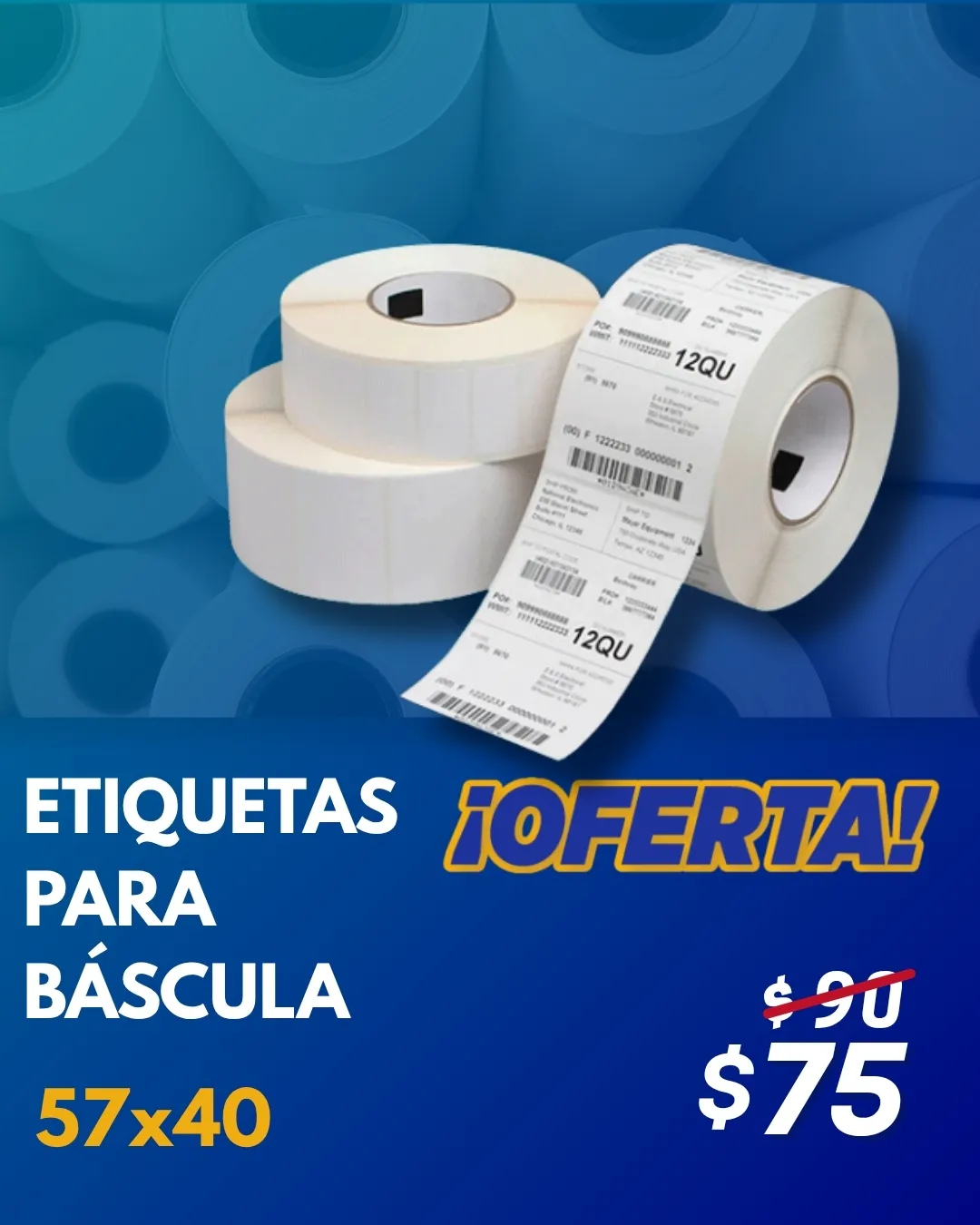 Etiquetas para báscula