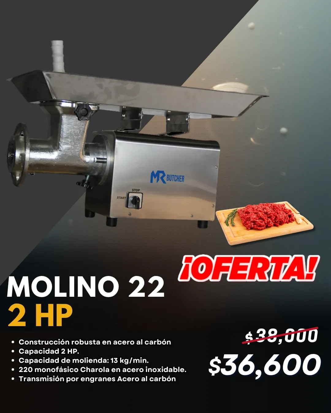 MOLINO 22 2HP