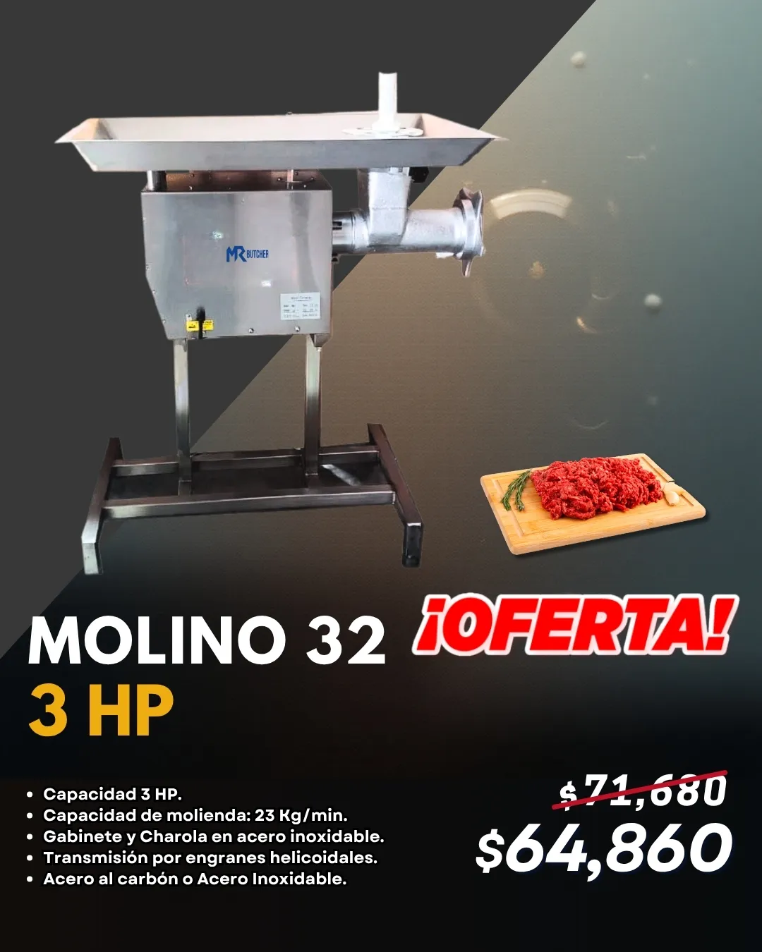 MOLINO 32 3HP