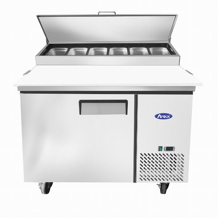 Mesa refrigerada para pizzas