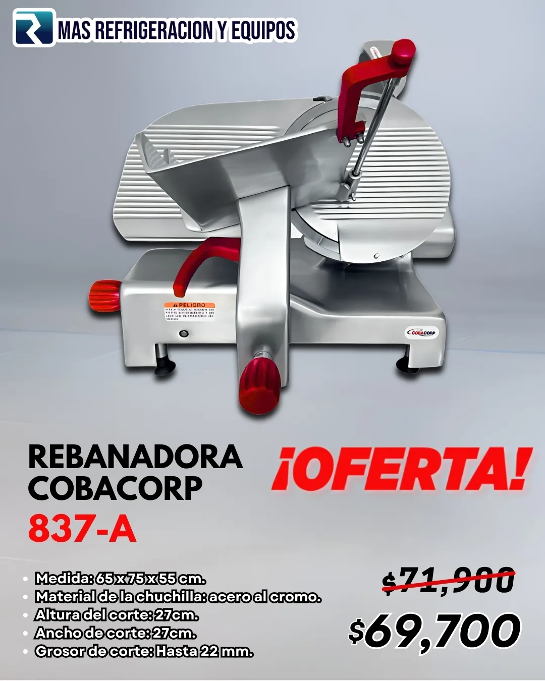 REBANADORA COBACORP