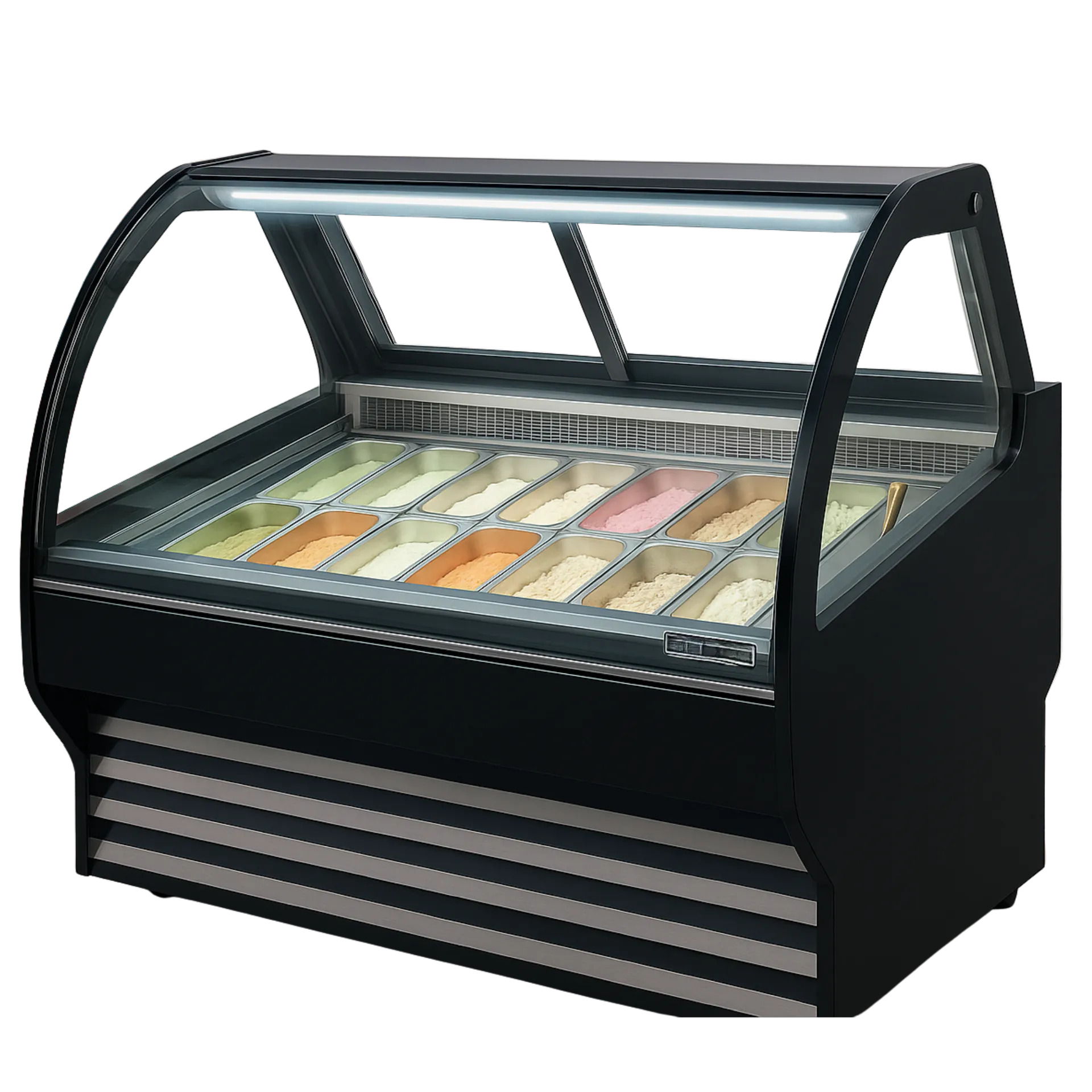 Vitrina para gelato