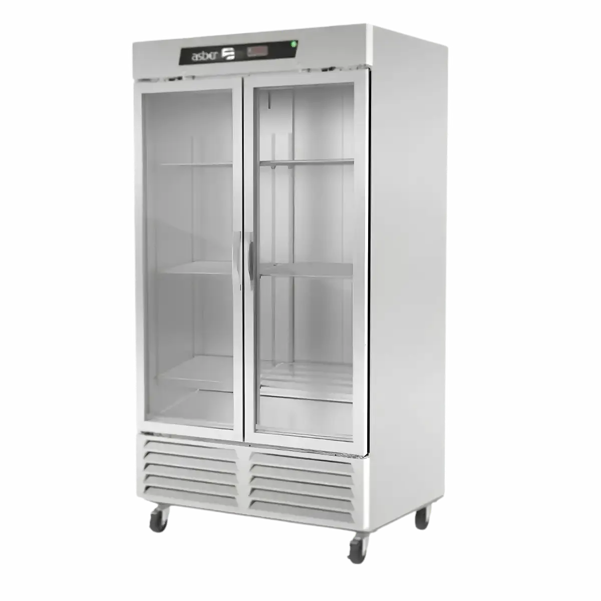 ENFRIADOR 37 PIES PUERTAS CRISTAL